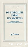 De l'inégalité parmi les sociétés