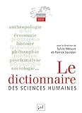 Le dictionnaire des sciences humaines