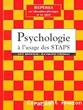 Psychologie à l'usage des staps